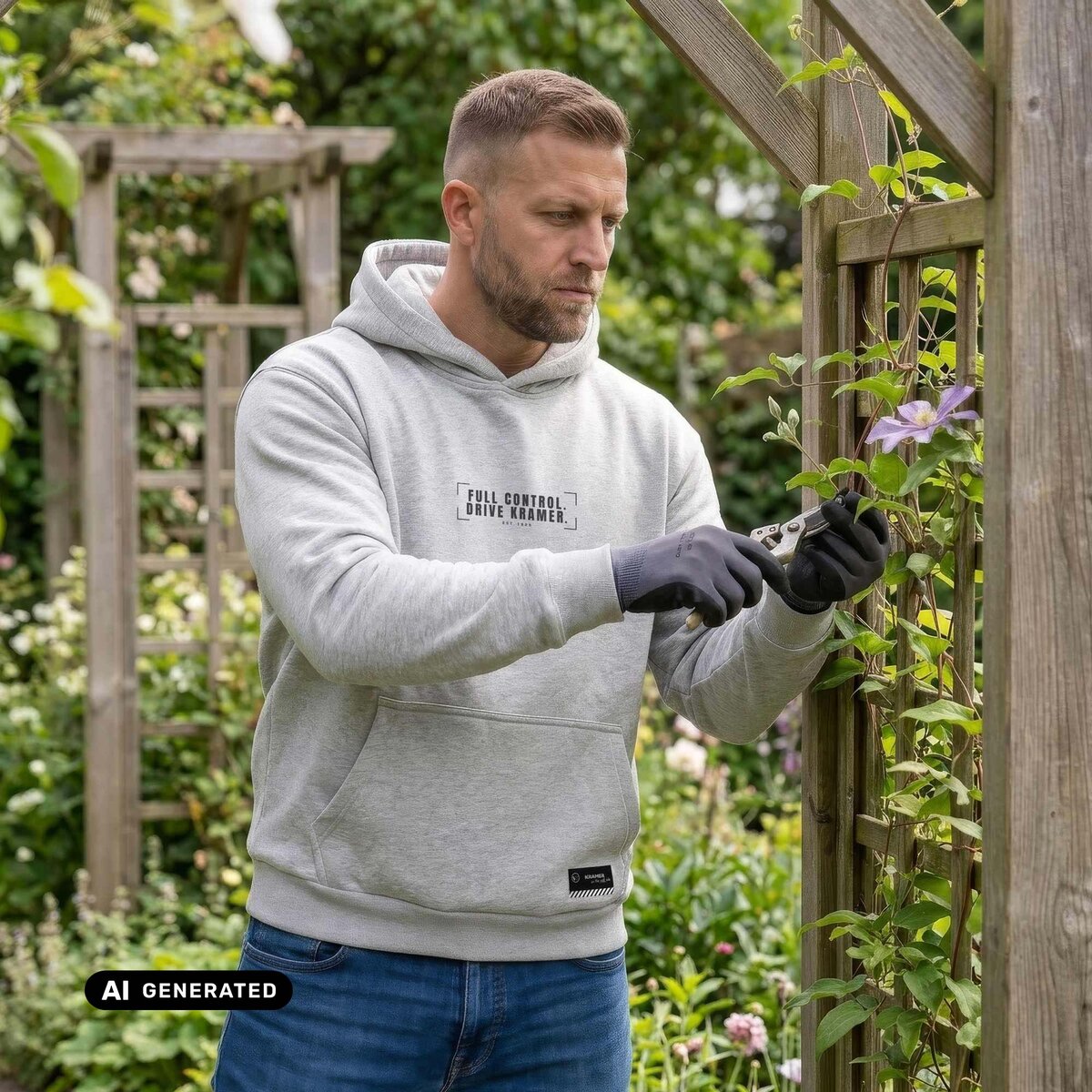 Hoodie Men Oversize Drive
